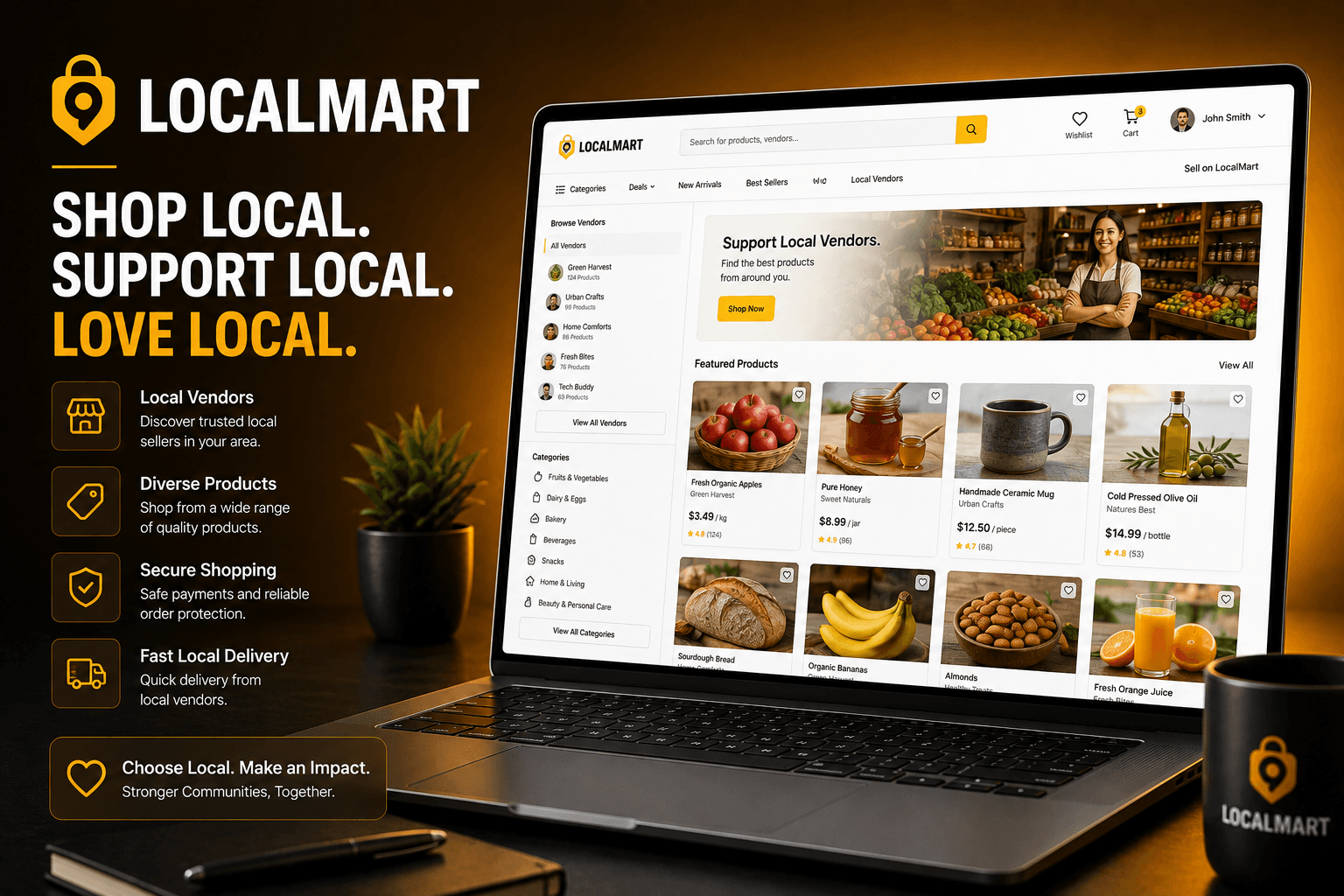LocalMart — screenshot 1