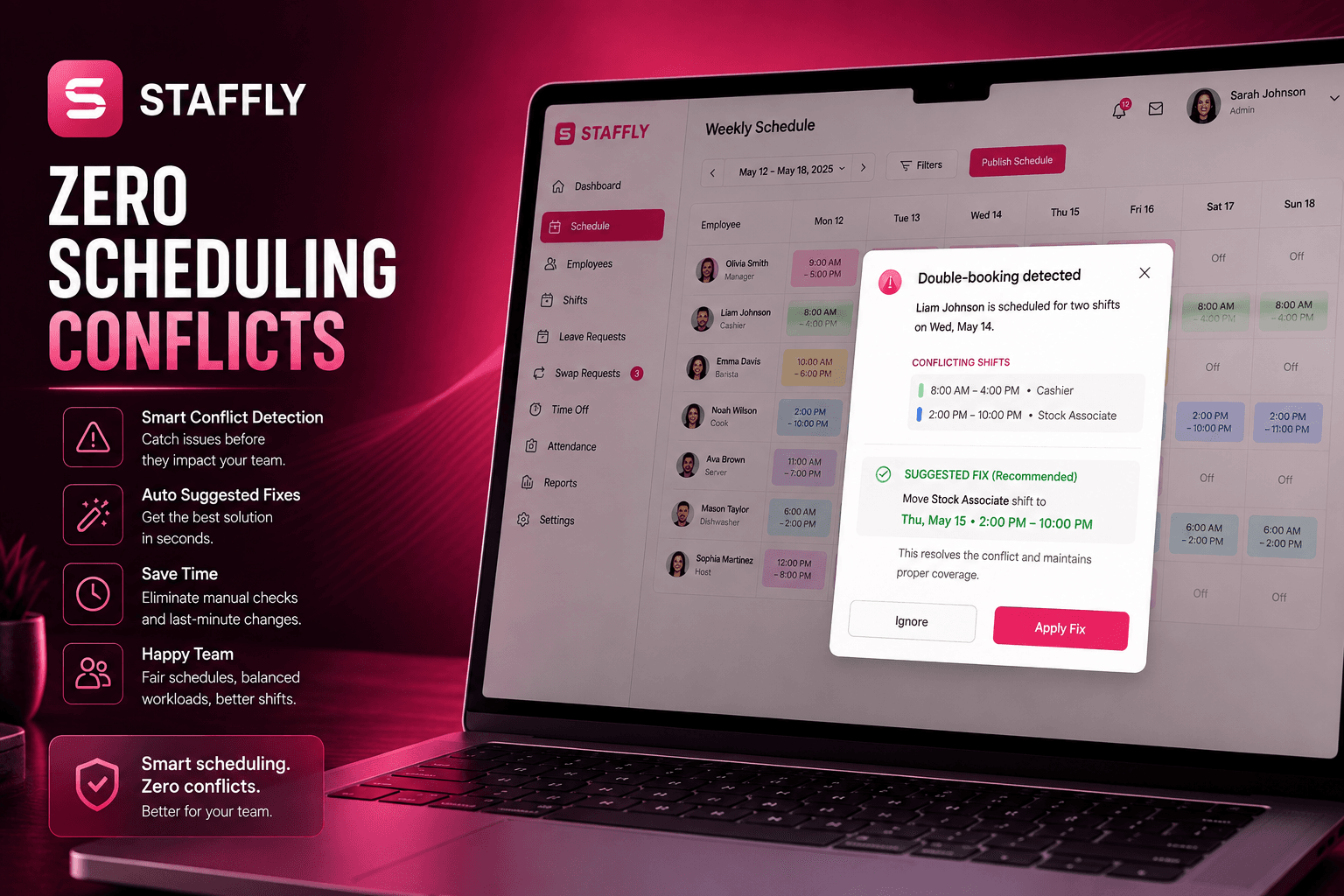 Staffly — screenshot 2
